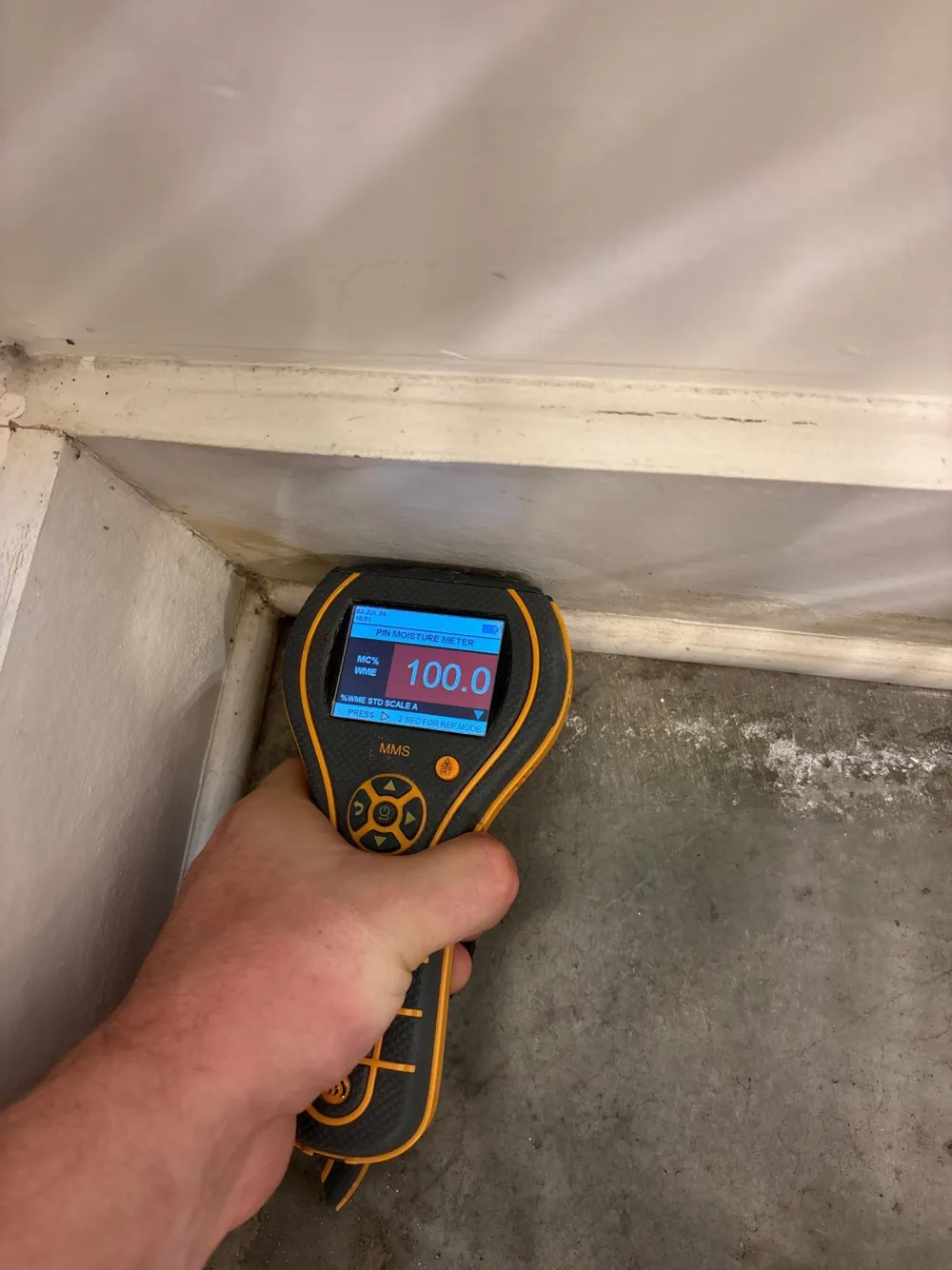 Water damage restoration in 12 South, Nashville TN by Renew Restoration